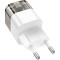 Зарядний пристрій HOCO C131A Platinum 1xUSB-C, 1xUSB-A, PD30W, QC3.0 Black (6942007609821)