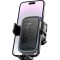 Автодержатель для смартфона HOCO H78 Vista Push-Type Car Holder Air Outlet Black Metal Gray