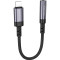 Адаптер BOROFONE BV24 Graceful Digital Audio Adapter Cable Lightning - AUX Gray