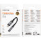 Адаптер BOROFONE BV24 Graceful Digital Audio Adapter Cable Lightning - AUX Gray