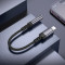 Адаптер BOROFONE BV24 Graceful Digital Audio Adapter Cable Lightning - AUX Gray