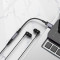 Адаптер BOROFONE BV24 Graceful Digital Audio Adapter Cable Lightning - AUX Gray