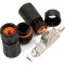 З'єднувач крученої пари ESERVER WT-2611 Cat.6 ,вологозахищений, IP68, Black