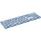 Клавіатура бездротова CANYON HKB-W01 Blue (CNS-HKBW01BL)