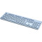 Клавіатура бездротова CANYON HKB-W01 Blue (CNS-HKBW01BL)