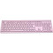 Клавиатура беспроводная CANYON HKB-W01 Pink (CNS-HKBW01P)
