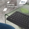 Клавіатура бездротова CANYON KB-W01 Black (CNE-CKEYW01)