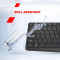 Клавіатура бездротова CANYON KB-W01 Black (CNE-CKEYW01)