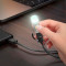 Фонарь-брелок HOCO UA38A Type-C to LED Light Gray