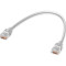 Патч-корд UBIQUITI Etherlighting U/UTP Cat.6 CU 0.3м White (UACC-CABLE-PATCH-EL-0.3M-W)