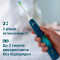 Электрическая зубная щётка PHILIPS Sonicare 4100 series Malibu Prismatic (HX3689/42)