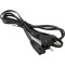 Кабель живлення VOLTRONIC CEE7/16-C7 1.5м (PC-184CEE7/16-C7-CCA-1,5 BLACK)