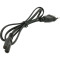 Кабель живлення VOLTRONIC CEE7/16-C7 80см (PC-184CEE7/16-C7-CCA-1,0)