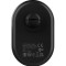 Автодержатель с беспроводной зарядкой CANYON Car Charger OnGrip 105 15W QI2 Wireless Black (CNS-CCH105B)