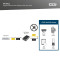 PoE спліттер DIGITUS Gigabit Ethernet PoE Splitter (DN-95211)