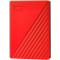 Портативний жорсткий диск WD My Passport 6TB USB3.2 Red (WDBR9S0060BRD-WESN)