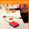 Портативний жорсткий диск WD My Passport 6TB USB3.2 Red (WDBR9S0060BRD-WESN)