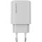 Зарядное устройство CANYON OnCharge 200 1xUSB-A, 1xUSB-C, 20W White (CNE-CHA200-21)