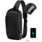 Рюкзак-слинг PORTO RNC-4043BK Black