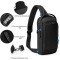 Рюкзак-слинг PORTO RNC-4043BK Black
