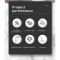 Умный торшер VOLTRONIC Smart Moon HD-M2X Black 20W