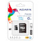 Карта памяти ADATA microSDHC Premier 8GB UHS-I Class 10 + SD-adapter (AUSDH8GUICL10-RA1)
