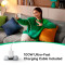 Зарядний пристрій BASEUS GaN5 Fast Charger Mini 1C 25W Moon White w/Type-C cable (P10110909213-01)