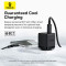 Зарядний пристрій BASEUS Palm Fast Charger 1C 20W EU Cluster Black w/Type-C cable (P10111602113-01)