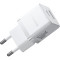 Зарядний пристрій BASEUS Palm Fast Charger C+U 20W EU Moon White (P10111608213-00)