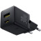 Зарядний пристрій BASEUS Palm Fast Charger C+U 30W EU Cluster Black (P1011160A113-00)