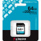 Карта пам'яті KINGSTON SDXC Canvas Go! Plus 64GB UHS-I U3 V30 Class 10 (SDG4/64GB)