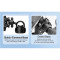 Велотримач для смартфона BASEUS GoTrip Series Bike Phone Mount Cluster Black (C40572301111-00)
