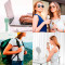Портативный ручной вентилятор JISULIFE FA43 Handheld Fan Life5 Plus Beige