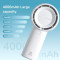Портативний ручний вентилятор JISULIFE FA43 Handheld Fan Life5 Plus White