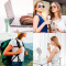 Портативний ручний вентилятор JISULIFE FA43 Handheld Fan Life5 Plus White