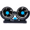 Автомобільний вентилятор VOLTRONIC F30 Dual-Headed 360° Rotating Car Fan with Low Noise & Adjustable Airflow