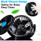 Автомобільний вентилятор VOLTRONIC F30 Dual-Headed 360° Rotating Car Fan with Low Noise & Adjustable Airflow