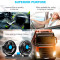 Автомобільний вентилятор VOLTRONIC F30 Dual-Headed 360° Rotating Car Fan with Low Noise & Adjustable Airflow