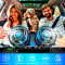 Автомобільний вентилятор VOLTRONIC F30 Dual-Headed 360° Rotating Car Fan with Low Noise & Adjustable Airflow