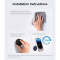 Тримач для смартфона BASEUS MagPro Magnetic Foldable Phone Mount Black (B10564101121-00)