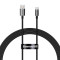 Кабель BASEUS Superior Series Fast Charging Data Cable USB to Type-C 100W 1.5м Black (P10320102114-01)