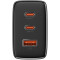Зарядний пристрій BASEUS Cube Pro Fast Charger 2C+U 65W Cluster Black (P10152301113-00)
