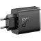 Зарядний пристрій BASEUS Cube Pro Fast Charger 2C+U 65W Cluster Black (P10152301113-00)