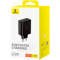 Зарядний пристрій BASEUS Cube Pro Fast Charger 2C+U 65W Cluster Black (P10152301113-00)