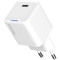 Зарядний пристрій COLORWAY GaN Mini 30W 1xUSB-C Fast Charging White (CW-CHS054PD-WT)