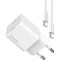 Зарядний пристрій COLORWAY GaN Mini 30W 1xUSB-C Fast Charging White w/Type-C cable (CW-CHS054PDC-WT)