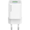 Зарядний пристрій COLORWAY GaN Mini 35W 1xUSB-A, 1xUSB-C Fast Charging White (CW-CHS055PD-WT)