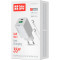 Зарядний пристрій COLORWAY GaN Mini 35W 1xUSB-A, 1xUSB-C Fast Charging White w/Type-C cable (CW-CHS055PDC-WT)
