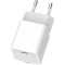 Зарядний пристрій COLORWAY GaN Mini 35W 1xUSB-C Fast Charging White (CW-CHS056PD-WT)