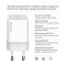 Зарядний пристрій COLORWAY GaN Mini 35W 1xUSB-C Fast Charging White (CW-CHS056PD-WT)
